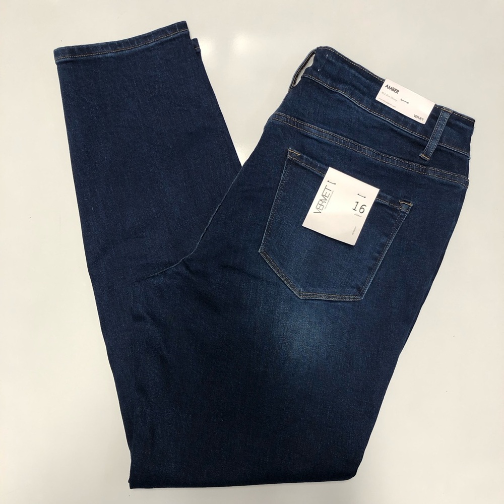 VERVET Amber mid rise skinny jeans size 16